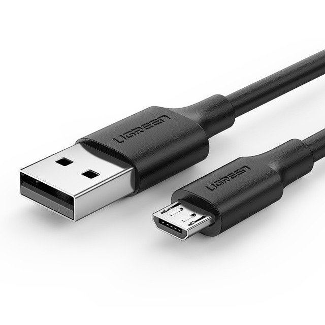 UGREEN US289 USB-A - MicroUSB kábel 3m fekete (60827) UGREEN US289 USB-A - MicroUSB kábel 3m fekete (60827)