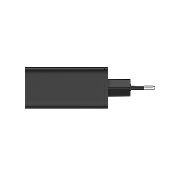 COLORWAY CW-CHS039PD-BK  USB töltő adapter GaN3 Pro Power Delivery (USB-A + 2 USB TYPE-C) (65W) Fekete  