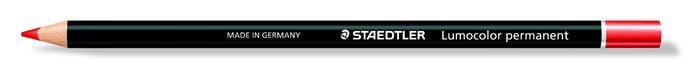Staedtler "Lumocolor 108" henger alakú, vízálló ceruza piros (glasochrom) (108 20-2) Staedtler "Lumocolor 108" henger alakú, vízálló ceruza piros (glasochrom) (108 20-2)