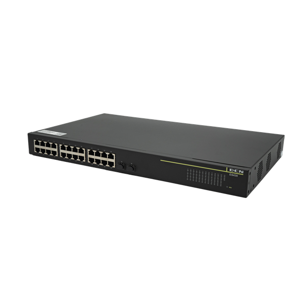 DCN 370W PoE/PoE+ 24x10/100/1000Base-T + 2x1000Base-X SFP Switch DCN 370W PoE/PoE+ 24x10/100/1000Base-T + 2x1000Base-X SFP Switch