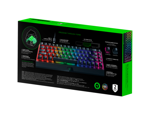 Razer BlackWidow V3 Mini HyperSpeed (Green Switch) Phantom Ed. US Layout Razer BlackWidow V3 Mini HyperSpeed (Green Switch) Phantom Ed. US Layout