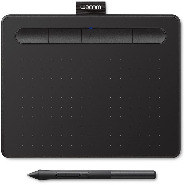 Wacom Intuos S Bluetooth digitális rajztábla fekete (CTL-4100WLK-N)