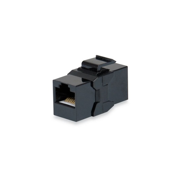 Equip RJ45 Keystone Toldó - 121179 (UTP, Cat6, árnyékolatlan, műanyag, fekete) 8db/csomag Equip RJ45 Keystone Toldó - 121179 (UTP, Cat6, árnyékolatlan, műanyag, fekete) 8db/csomag