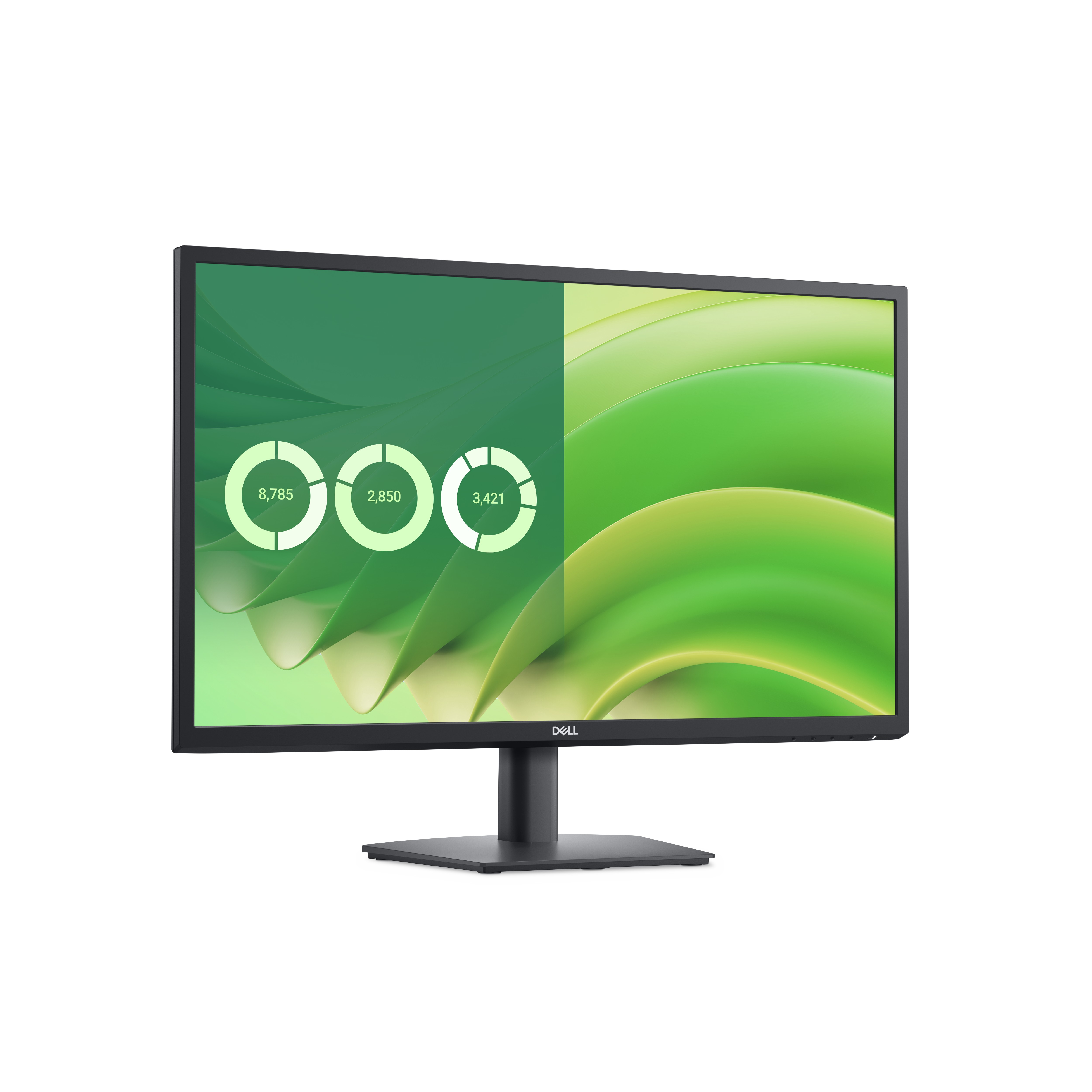 Dell 27" E2725H  Monitor - 1920x1080, VA, FHD, 5ms, 75Hz, Fekete
