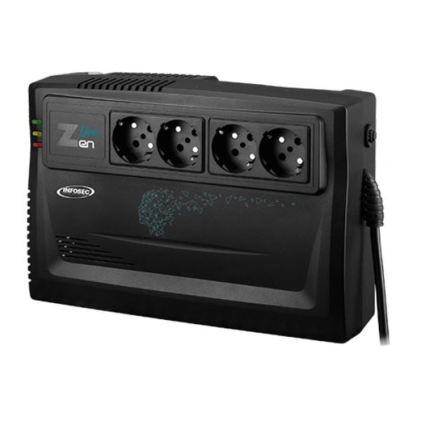 Infosec UPS Zen Live 1000 VA szünetmentes tápegység (66084) Infosec UPS Zen Live 1000 VA szünetmentes tápegység (66084)