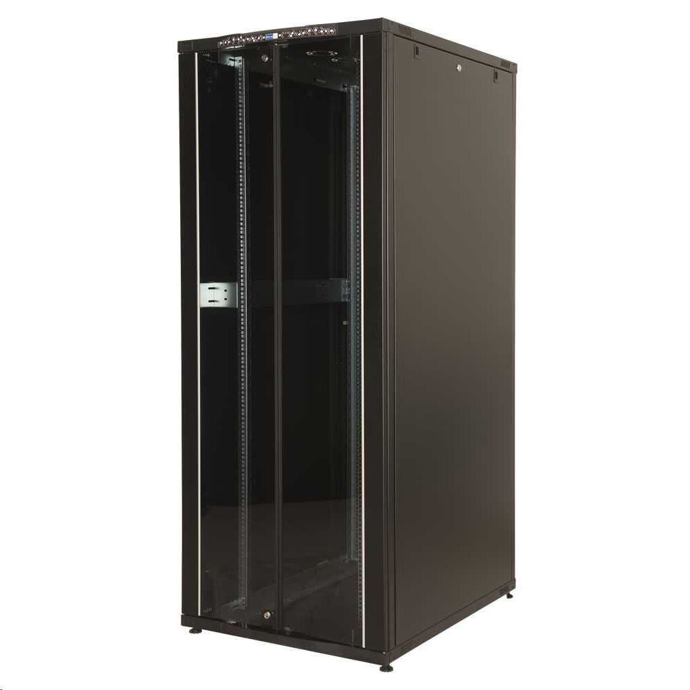 Lande CK 42U 19" rack szekrény fekete (LN-CK42U6060-BL) Lande CK 42U 19" rack szekrény fekete (LN-CK42U6060-BL)