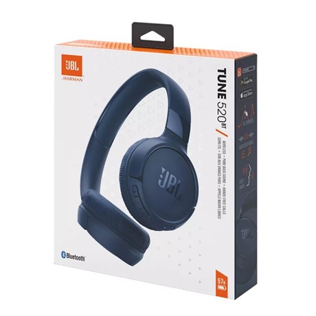 JBL T520 BT BLU FEJHALLGATÓ BLUETOOTH