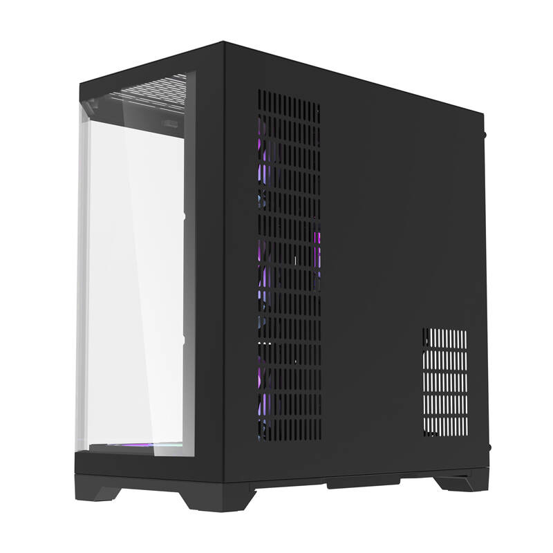 Darkflash FT418 PRO számítógépház + 7 ARGB ventilátor (fekete)