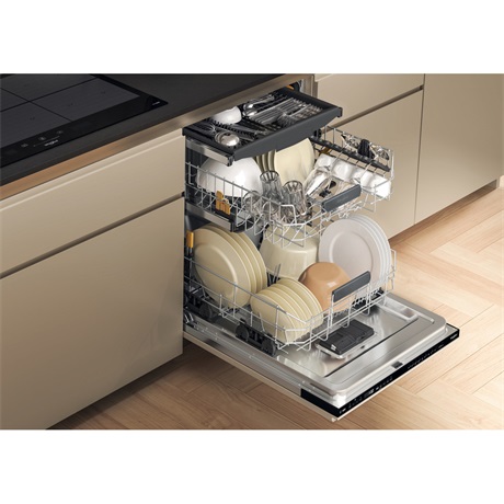 Whirlpool WH6IC16B4M6T0   16 terítékes  beépíthető mosogatógép