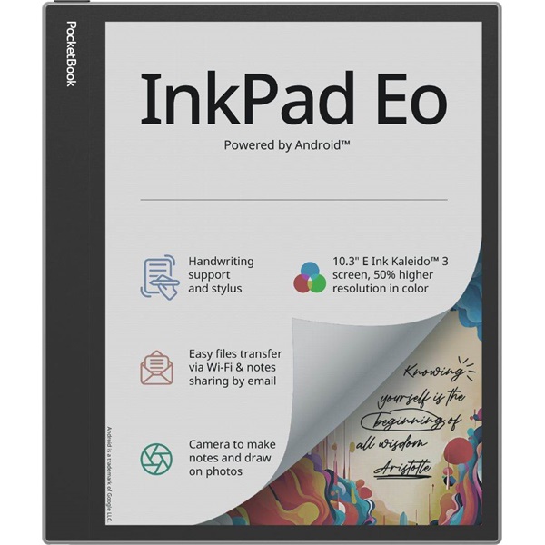 POCKETBOOK e-Reader PB1042-M-WW INKPad Eo szürke 10,3" E-Ink Kaleido 64GB WIFI POCKETBOOK e-Reader PB1042-M-WW INKPad Eo szürke 10,3" E-Ink Kaleido 64GB WIFI