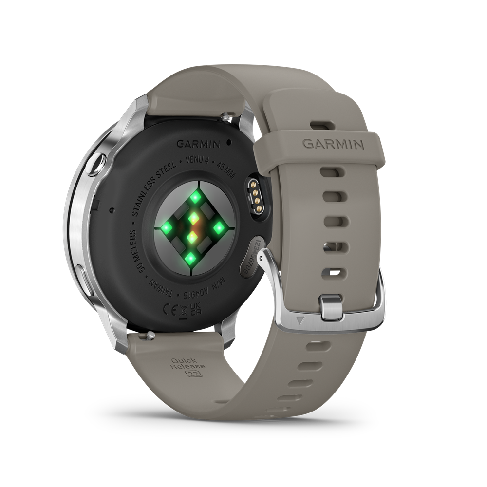 Garmin Venu 4 - 45 mm Okosóra  Ezüst-szürke