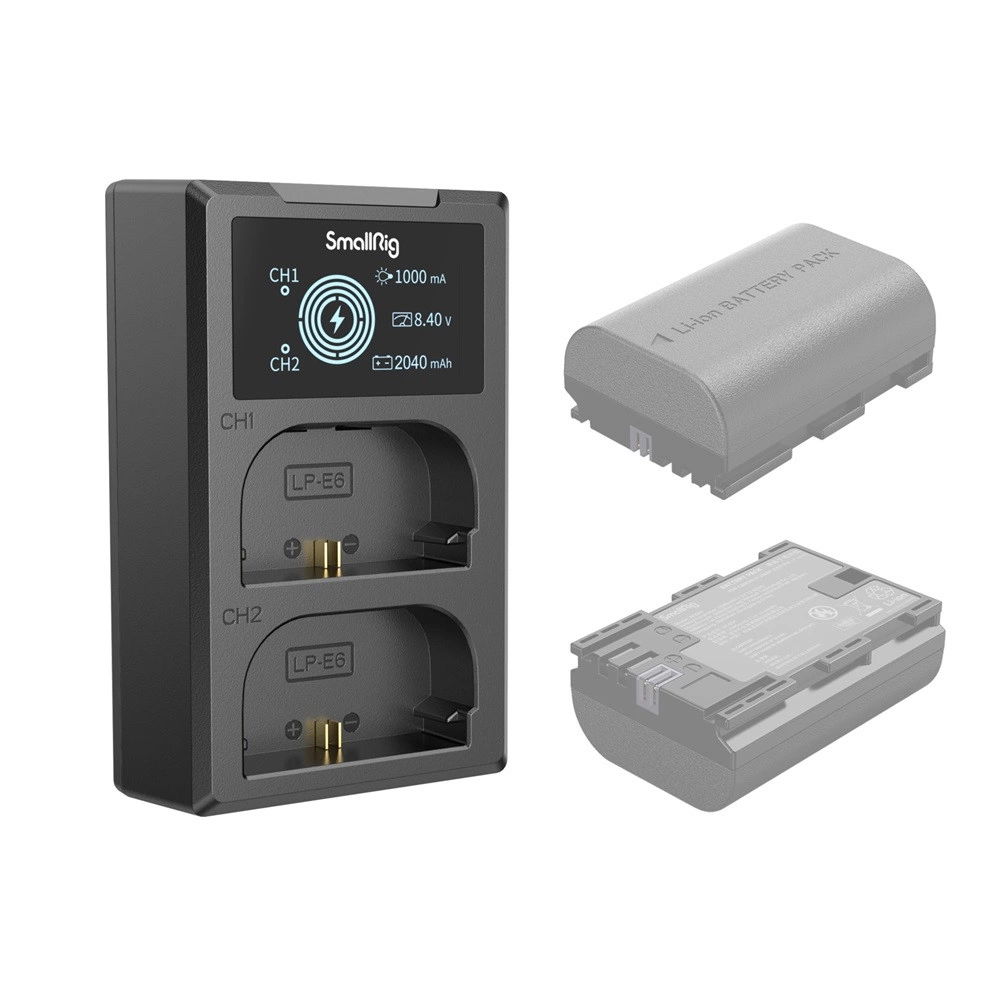 SMALLRIG LP-E6NH Camera Battery Charger SMALLRIG LP-E6NH Camera Battery Charger