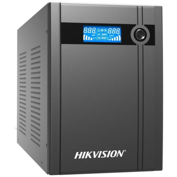 Hikvision 2000VA DS-UPS2000 4 Schuko line-interaktív USB LCD Szünetmentes Fekete Hikvision 2000VA DS-UPS2000 4 Schuko line-interaktív USB LCD Szünetmentes Fekete