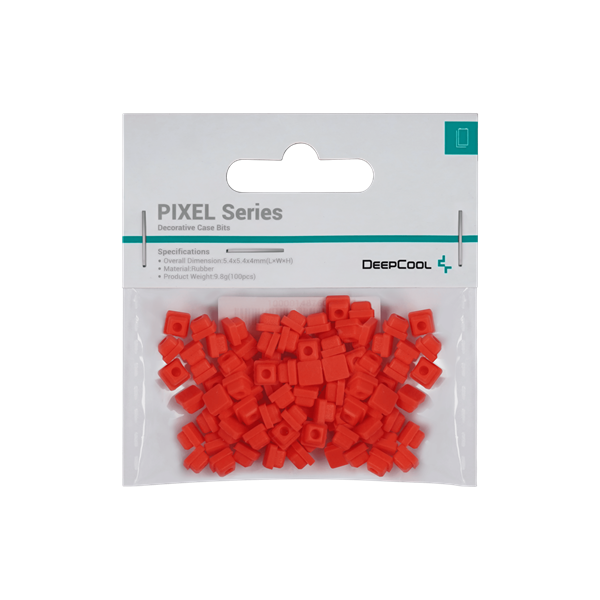 DeepCool PIXEL RD 100db piros szilikon Számítógépház Kiegészítő DeepCool PIXEL RD 100db piros szilikon Számítógépház Kiegészítő