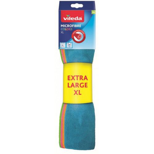 Vileda Color 4 színű mikroszálas törlőkendő