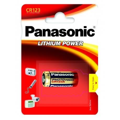 Panasonic Lithium Power 3V CR123A 1400mAh baby elem (1db) (BK-CR123A-1B) Panasonic Lithium Power 3V CR123A 1400mAh baby elem (1db) (BK-CR123A-1B)