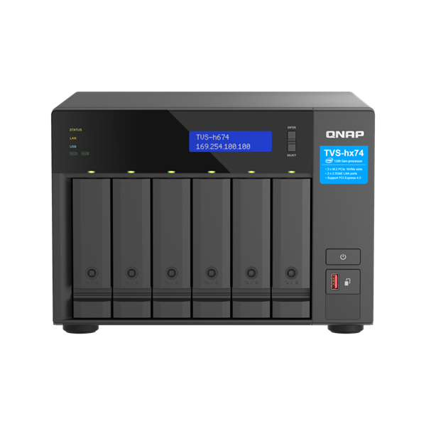 QNAP NAS TVS-H674-i5-32G (32GB) (6HDD) QNAP NAS TVS-H674-i5-32G (32GB) (6HDD)