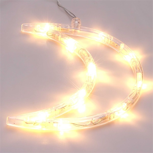 IRIS Hold alakú 15x19cm/meleg fehér LED-es tapadókorongos fénydekoráció  (305-03) IRIS Hold alakú 15x19cm/meleg fehér LED-es tapadókorongos fénydekoráció  (305-03)