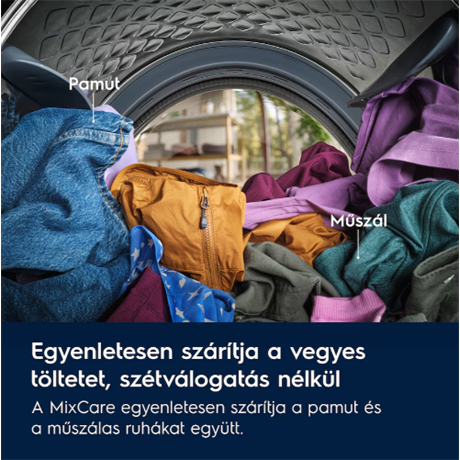 Electrolux EW6D185YE  8KG Hőszivattyús szárítógép