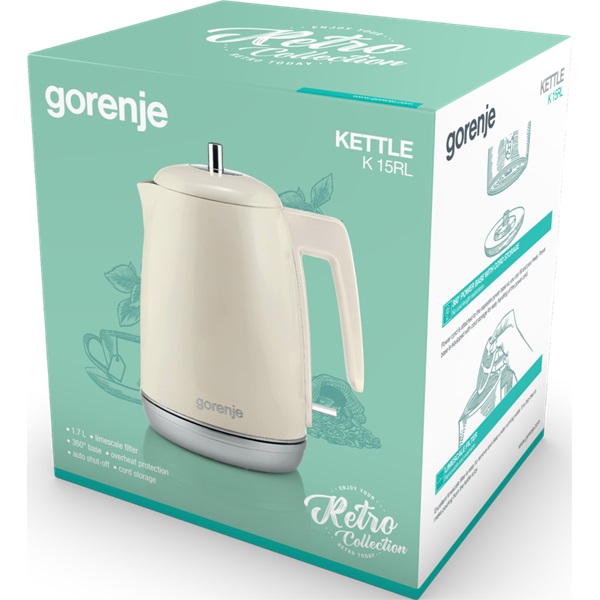 Gorenje K15RL Retro Collection vízforraló