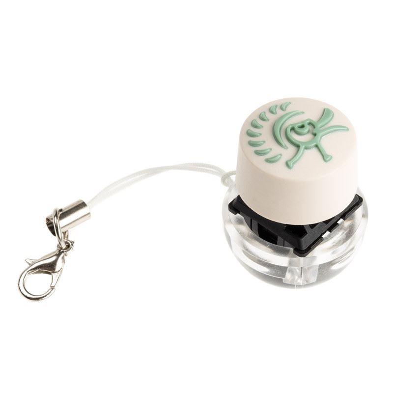 Ducky Wobbly Ducky kulcstartó fehér/menta (DKKC-BEGRN1)