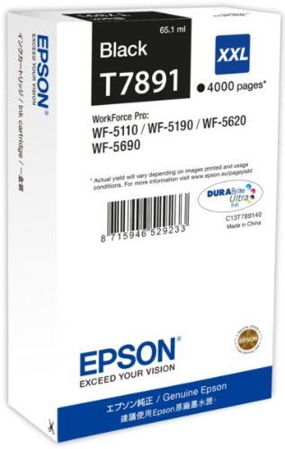Epson T7891 XXL fekete patron (C13T789140) Epson T7891 XXL fekete patron (C13T789140)