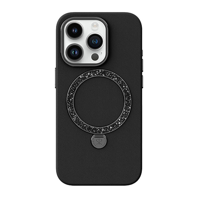 Joyroom PN-15L4 tok Dancing Circle iPhone 15 Pro Max készülékhez (fekete) Joyroom PN-15L4 tok Dancing Circle iPhone 15 Pro Max készülékhez (fekete)