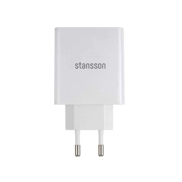 Stansson CH-200-W 2,1A univerzális fehér hálózati töltő Stansson CH-200-W 2,1A univerzális fehér hálózati töltő