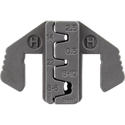 Krimpelő betét lapos dugóhoz, D-Sub dugóhoz 2.5 - 10 mm2 TOOLCRAFT 1423407 Krimpelő betét lapos dugóhoz, D-Sub dugóhoz 2.5 - 10 mm2 TOOLCRAFT 1423407