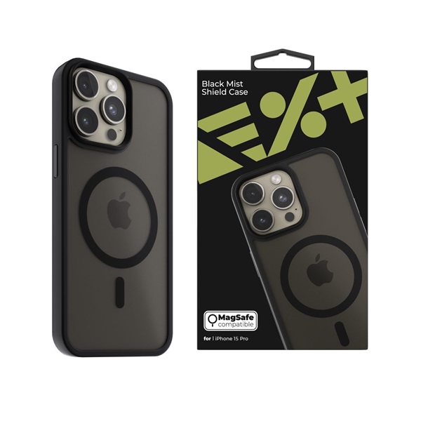 NextOne IPH-15PRO-MAGSF-MISTCASE-BLK iPhone 15 Pro fekete szilikon MagSafe hátlap NextOne IPH-15PRO-MAGSF-MISTCASE-BLK iPhone 15 Pro fekete szilikon MagSafe hátlap