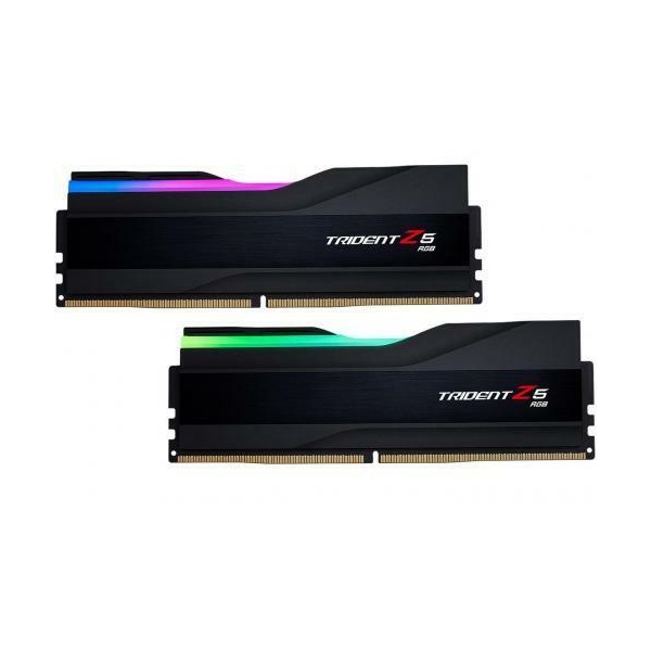 G.SKILL 64GB DDR5 6000MHz Kit(2x32GB) Trident Z5 RGB RAM Fekete