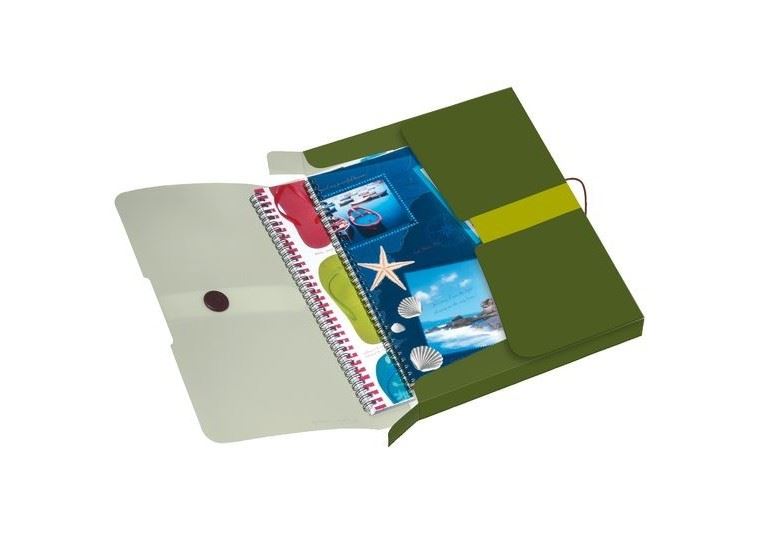 Herlitz easy orga to go GREEN füzetbox A4 zöld (11279833)