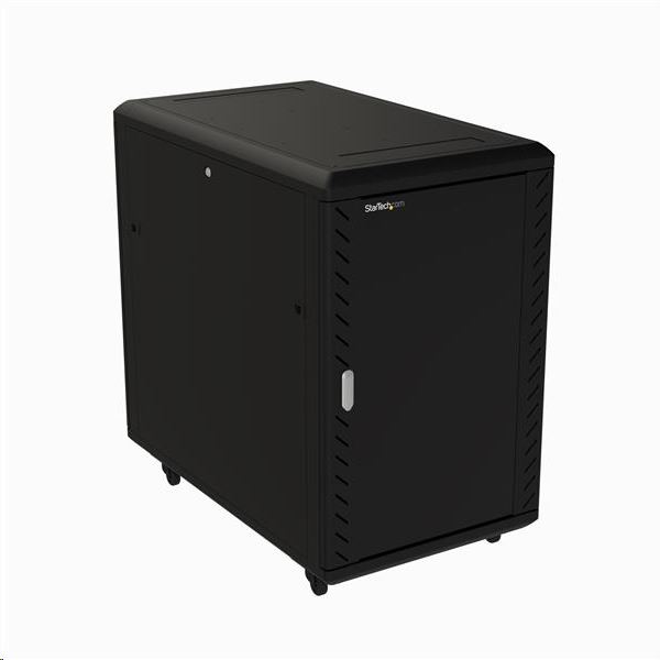 Startech.com 18U rackszekrény fekete (RK1836BKF)