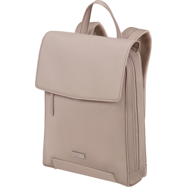 SAMSONITE NŐI Notebook Hátizsák 147735-1630, Backpack with Flap 14.1" (Old Rose) -ZALIA 3.0