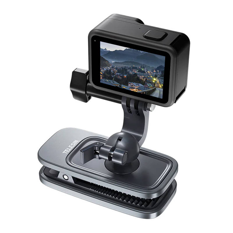 Backpack clip mount Telesin for sports cameras (GP-JFM-009) Backpack clip mount Telesin for sports cameras (GP-JFM-009)