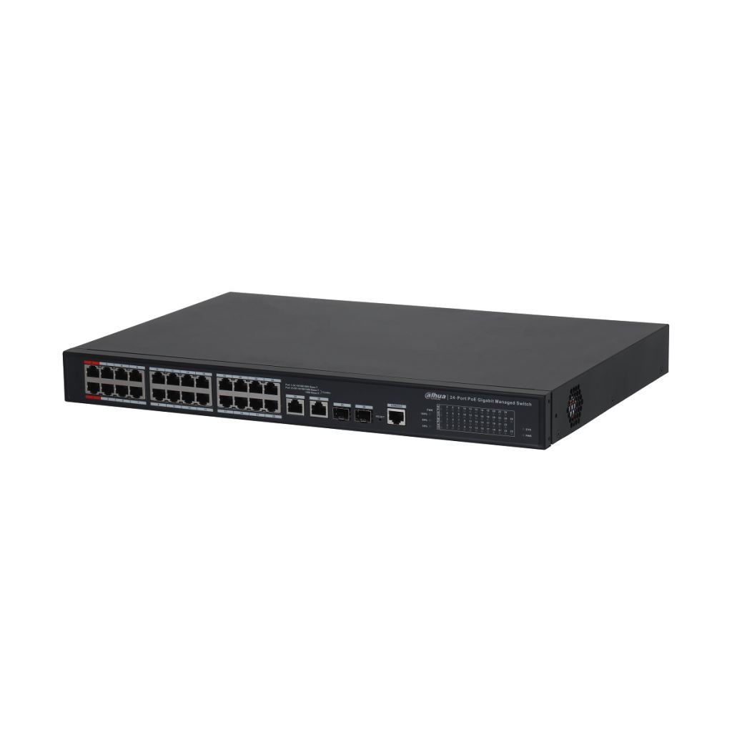 Dahua  PFS4226-24GT2GF-240 24 portos PoE switch