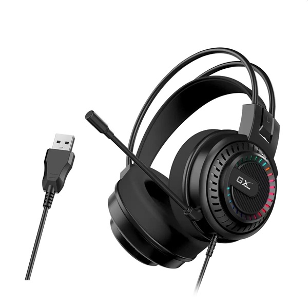 Genius HS-GX570U USB headset Fekete