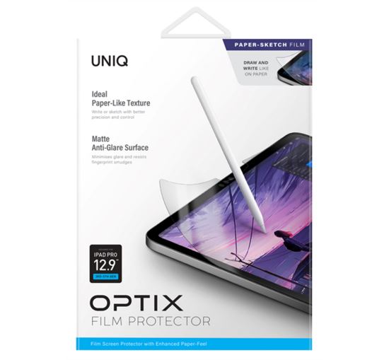 Uniq Optix Paper Sketch Apple iPad Pro 12.9" (2018/2020/2021) Paper like kijelzővédő fólia (63064)