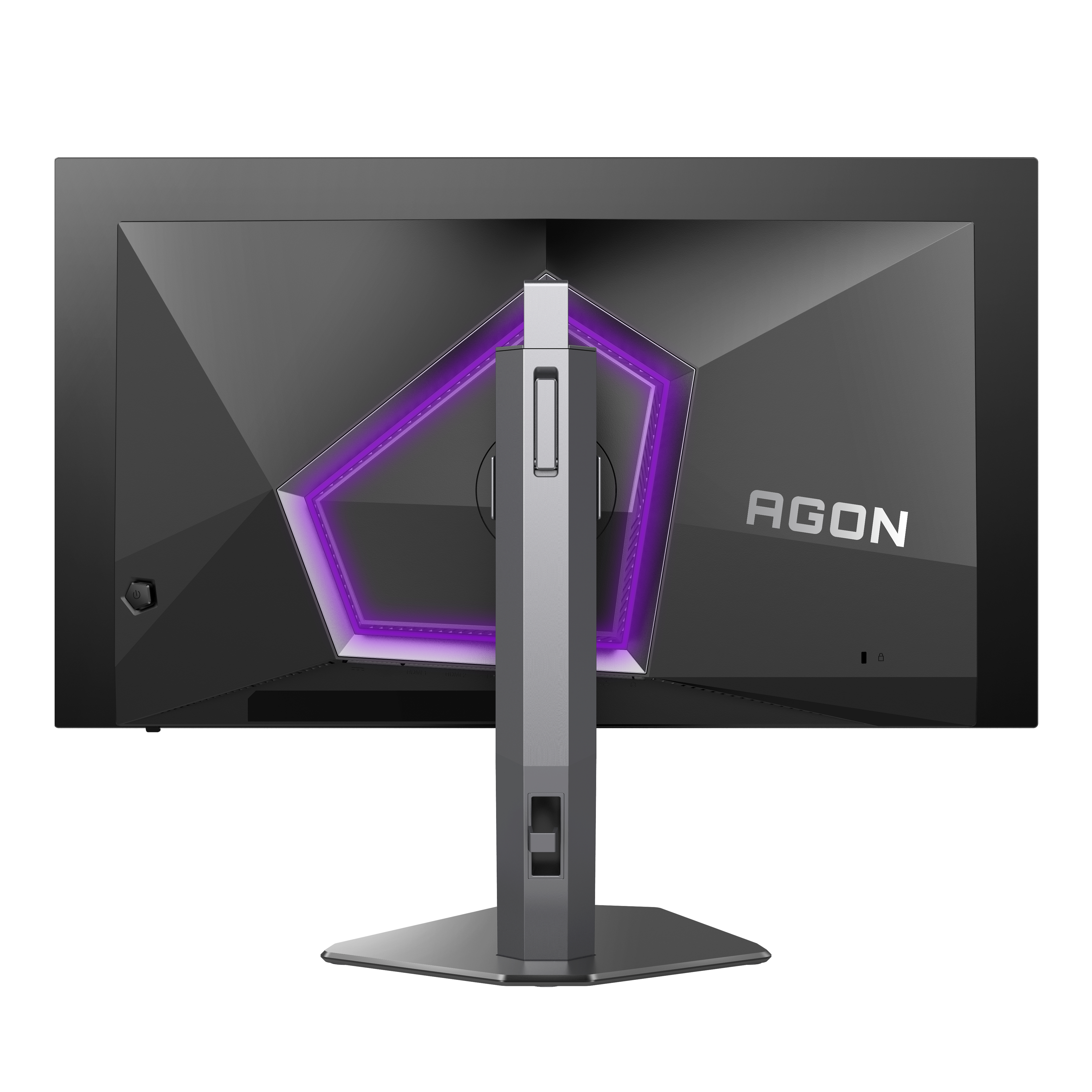 AOC 26,5" AG276UZD Monitor - 3840x2160, 4K, OLED, QD-OLED, 240Hz, 0,03ms, Hangszóró, G-Sync, Pivot, Gamer, Fekete