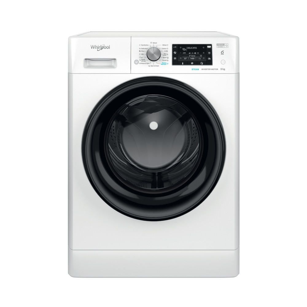 Whirlpool FFD 9489 BV EE Elöltöltős mosógép - 9 Kg, 1350 Fordulat/perc, A Energiaosztály, Gőz funkció Whirlpool FFD 9489 BV EE Elöltöltős mosógép - 9 Kg, 1350 Fordulat/perc, A Energiaosztály, Gőz funkció