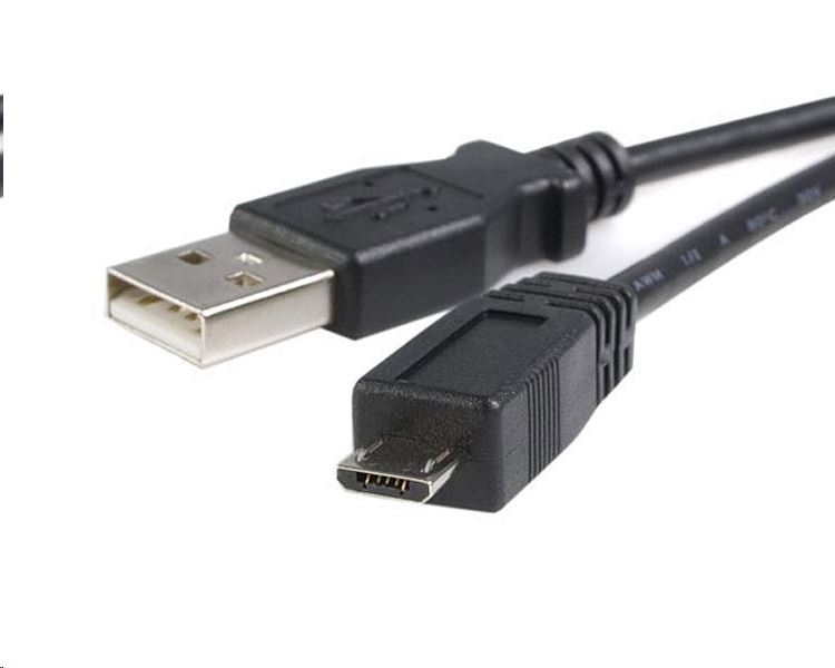 StarTech.com USB -> Micro USB kábel fekete (UUSBHAUB3M)