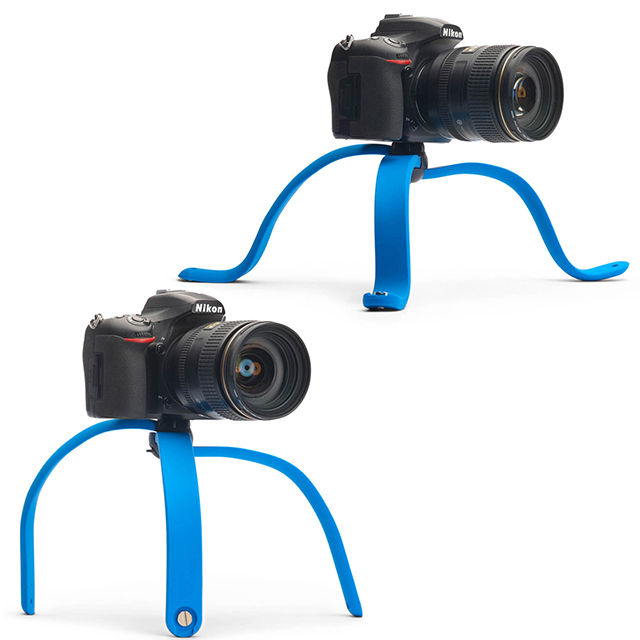 Miggö Splat Flexible hajlítható lábú miniállvány, DSLR és akció kamerákhoz, kék