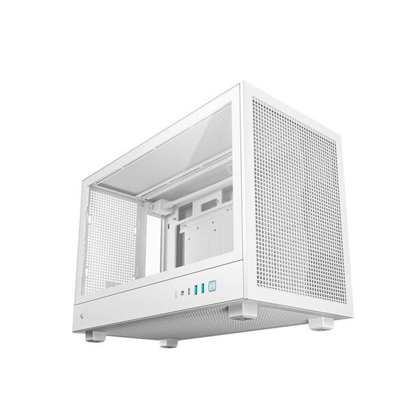 DeepCool CH260 WH Mini-ITX/Micro ATX (BTF) 2xUSB3.0 Type-C Számítógépház Fehér DeepCool CH260 WH Mini-ITX/Micro ATX (BTF) 2xUSB3.0 Type-C Számítógépház Fehér