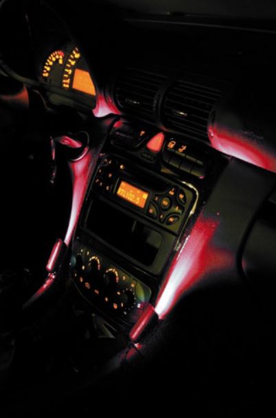 LED világítás projektoros piros (0170459)