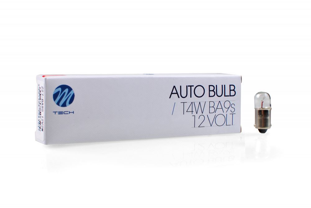 M-Tech BA9S T2W halogén izzó 12V - 2W 1db (72Z27)
