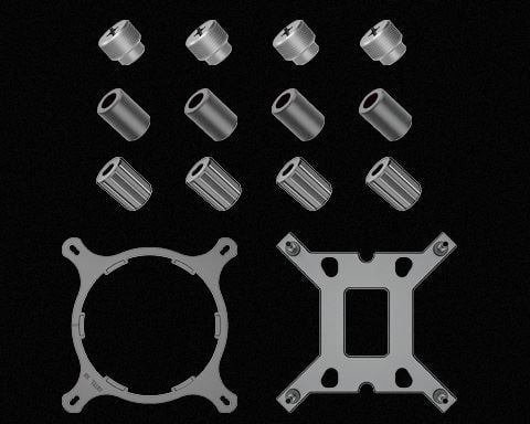 ID-Cooling Intel LGA1700/1200/115X CPU rögzítőkészlet ID-Cooling vízhűtéshez (KIT-AIO-LGA1217)