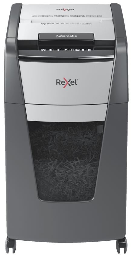 Rexel Optimum Autofeed+ 225X automata konfetti iratmegsemmisítő 