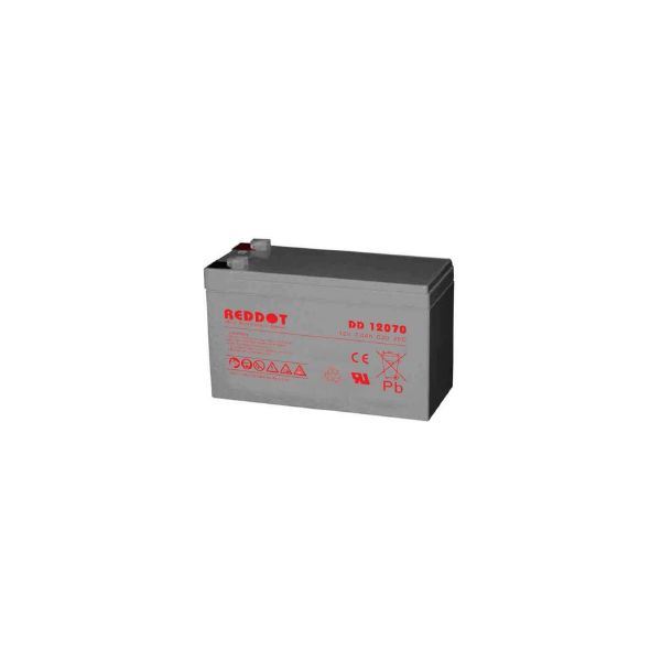 REDDOT AGM akkumulátor szünetmentes tápegységekhez   (AQDD12/7.0_T1)