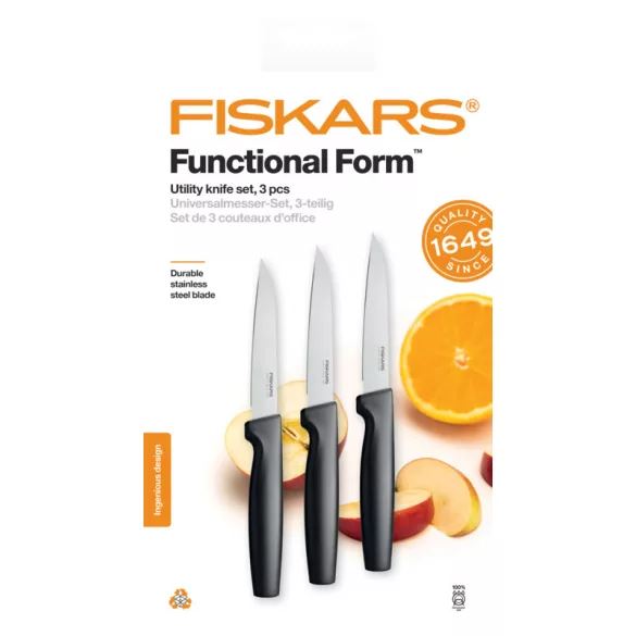 Fiskars 1057563 Functional Form 3 db-os általános késkészlet