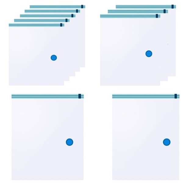 Ruhhy 10 db-os vákumzsák szett